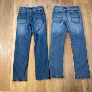Ridgecut Toughwear Mens 30x32 Blue Straight Leg Work Jeans Bundle 2 Pairs
